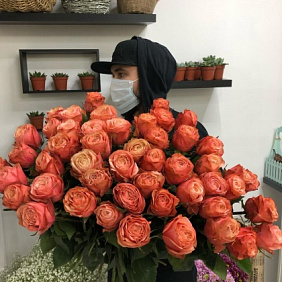 Букет цветов "Кахала love"