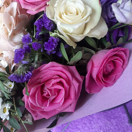 Букет цветов Римские каникулы - Фото 5