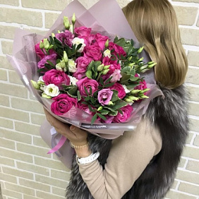 Букет цветов "с любовью" №211