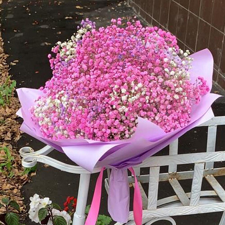 Букет цветов Сиреневый туман №163 - Фото 3