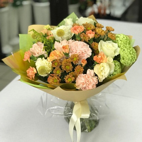 Букет цветов "Под тёплым одеялом"
