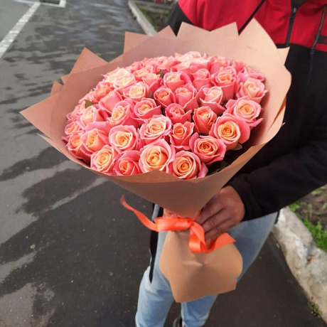 Букет цветов Мисс Пигги №160 - Фото 3