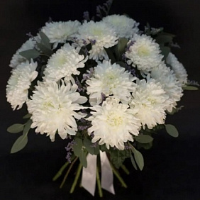 Букет из 15 хризантем Антонов