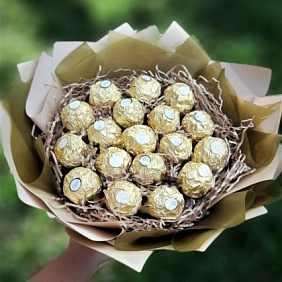 Букет из Ferrero Rosher