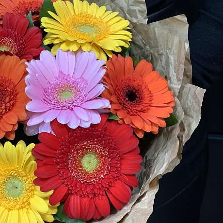 Букет цветов Пестрый - Фото 6