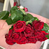 Монобукет 9 Красных роз 60см - Фото 1