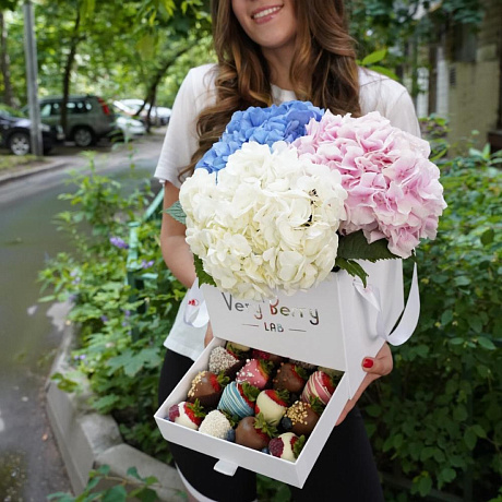 Букет цветов Шкатулка средняя - Фото 5