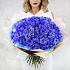 Букет из 25 синих хризантем - Фото 4