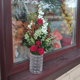 Цветы в вазе №2