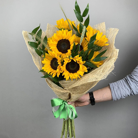 Букет Летние подсолнухи - Фото 2