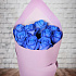 Букет из 9 синих роз - Фото 2