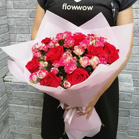 Букет из роз №212