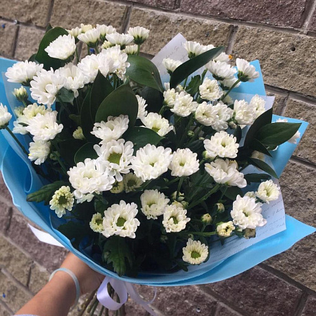 Букет цветов Небесный - Фото 4