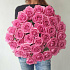БУКЕТ ИЗ 31 РОЗОВЫХ РОЗ - Фото 1