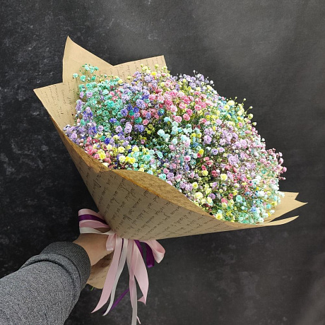 Букет цветов Rainbow bouquet - Фото 3