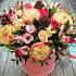 Композиции цветов в коробке Прованс - Фото 1
