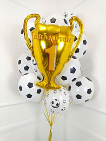 Композиция из шаров "Чемпион" №2