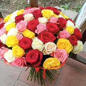 Букет цветов «Микс 65»