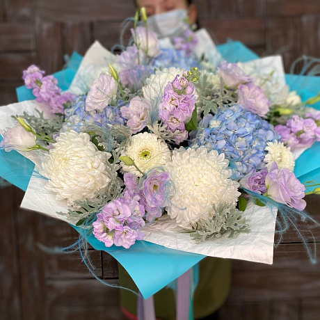 Букет цветов Лавандовый бриз - Фото 3