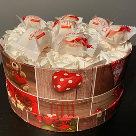 Коробка с цветами «Романтика»