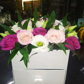 Композиция цветов "Нежная гамма"