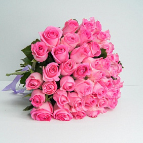 Букет из 51 розовых роз (40см)