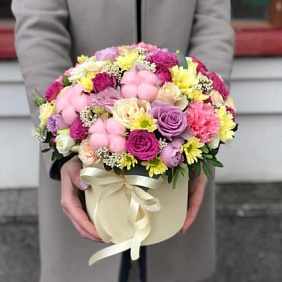 Букет цветов "Яркие моменты" №165