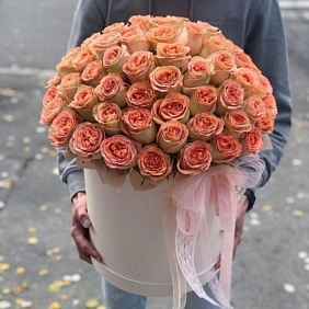 Цветы в коробке "Осенние этюды"