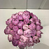 25 розовых пионов в шляпной коробке - Фото 2