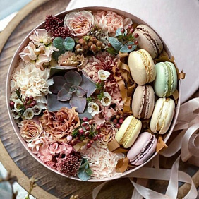 Букет цветов "Капучино" №168