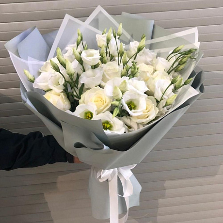 Букет из эустом №2 - Фото 2