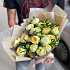 Букет Пионовидных кустовых роз - Фото 3