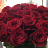 Букет из 19 бордовых роз №160 - Фото 2