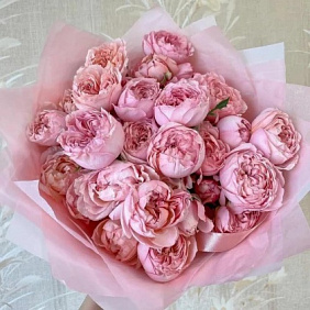 Букет из Пионовидных Роз "Джульетта" №166