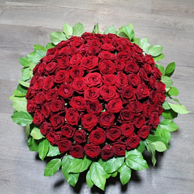 Корзина с цветами №370