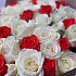 Букет цветов Белое-красное - Фото 5