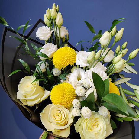 Авторский букет цветов № 227 - Фото 3