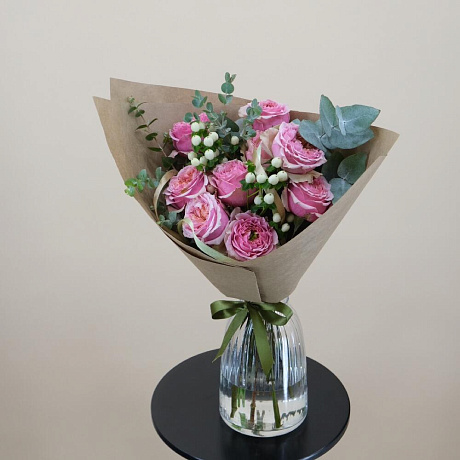 Букет цветов Pink Monster №2 - Фото 3