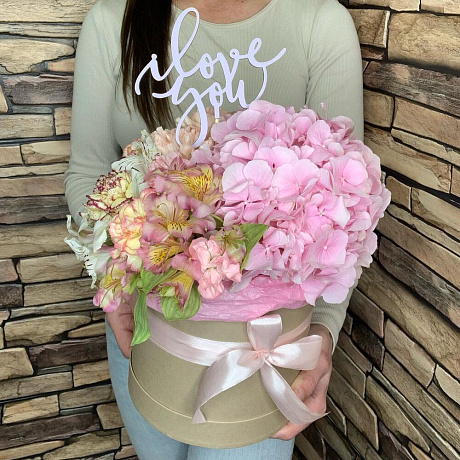 Букет цветов «I Love you»️ - Фото 3