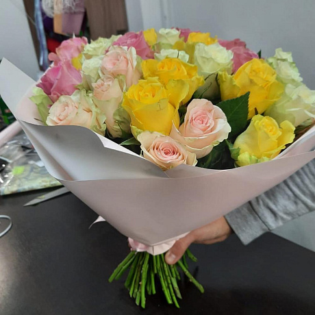 Букет моно лайм - Фото 4