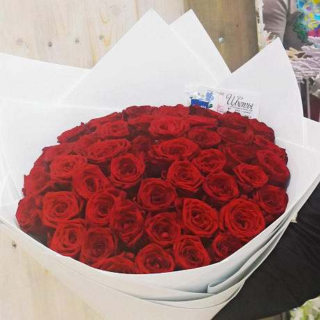 Монобукет Classic Red - Фото 4