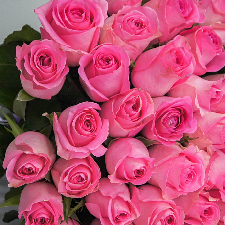 Букет из 51 розовых роз (40см) - Фото 4