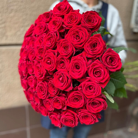 Розы красные 70 см - Фото 3