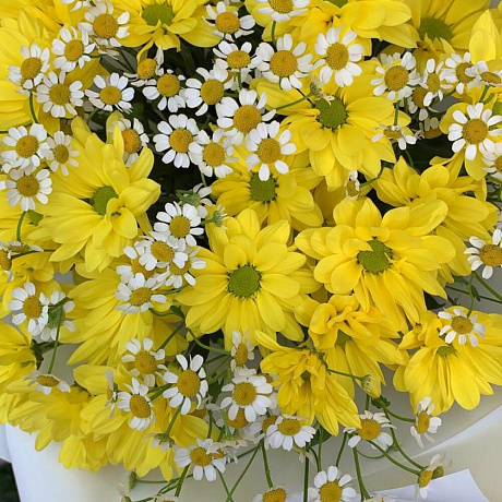 Букет цветов Яркое лето №161 - Фото 4