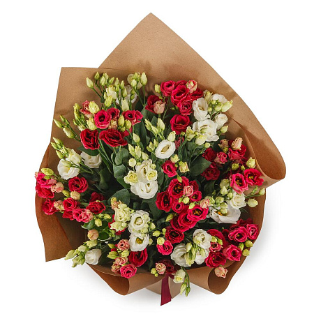 Букет из эустомы Мираж (медиум) - Фото 2