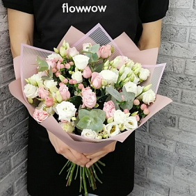 Букет цветов "Тайна" №162