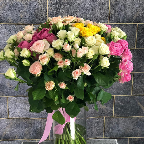 Букет 31 кустовая Роза - Фото 2