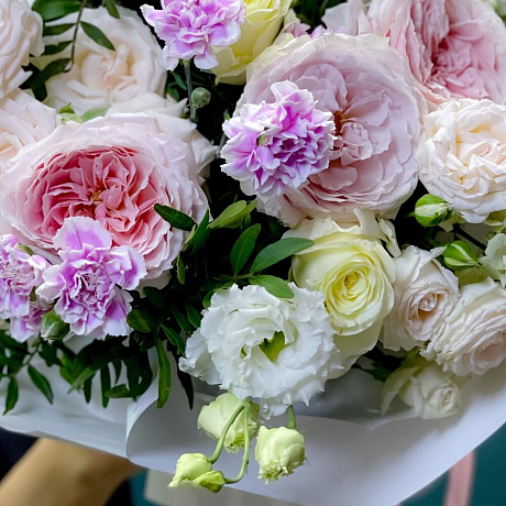 Букет цветов Нежность №369 - Фото 3