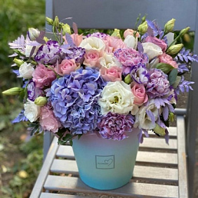 Букет цветов "Волшебный единорог" №162