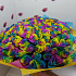 Букет из 101 радужных роз - Фото 4